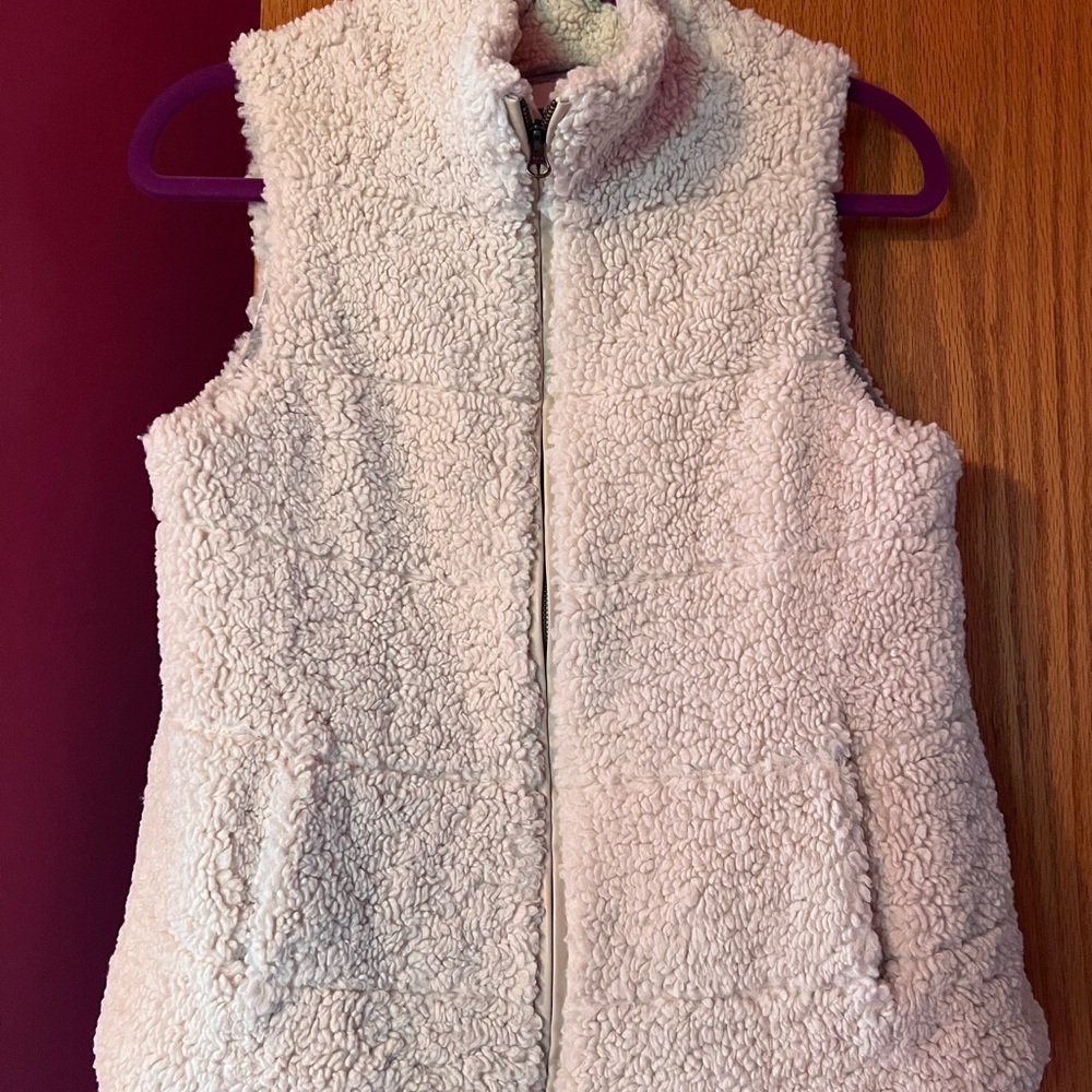 Dylan Cream Sherpa Vest